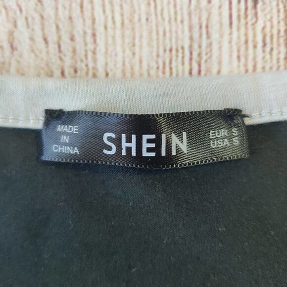 Shein deep V halter bodycon jumpsuit sz S - Picture 9 of 10